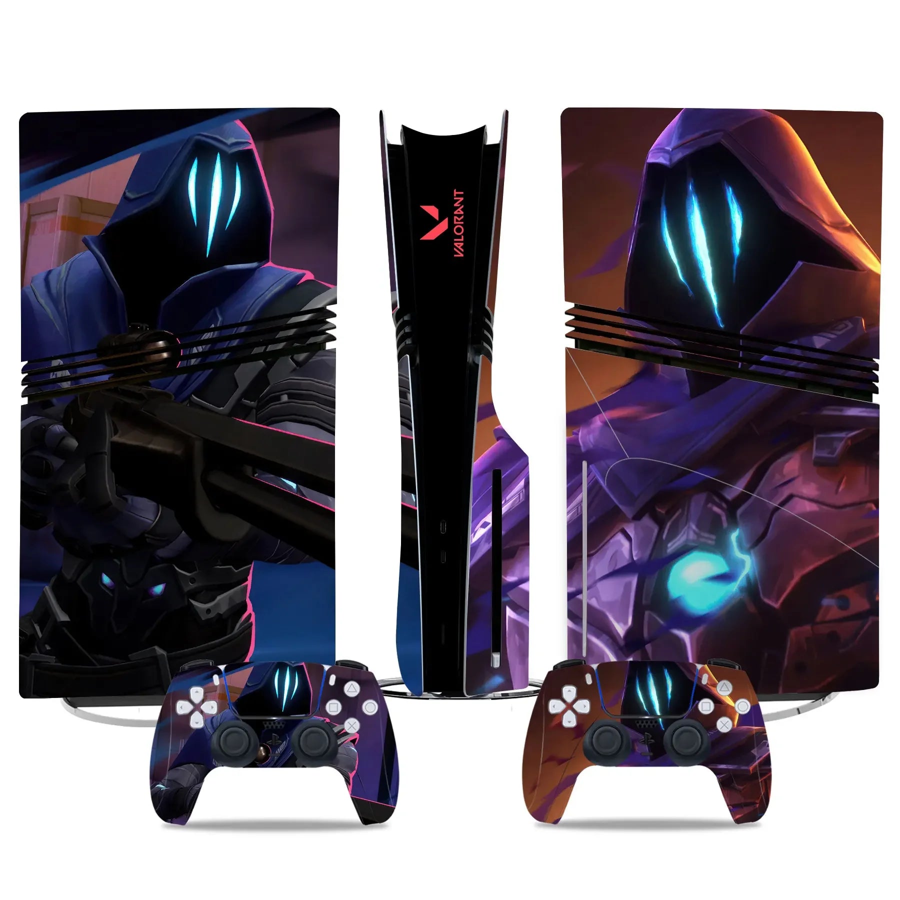 Anime girls designs for PS5 Pro Disc Skin Cover Protector Vinyl Sticker For PS5 pro disk Console and 2 Controller Skin sticker