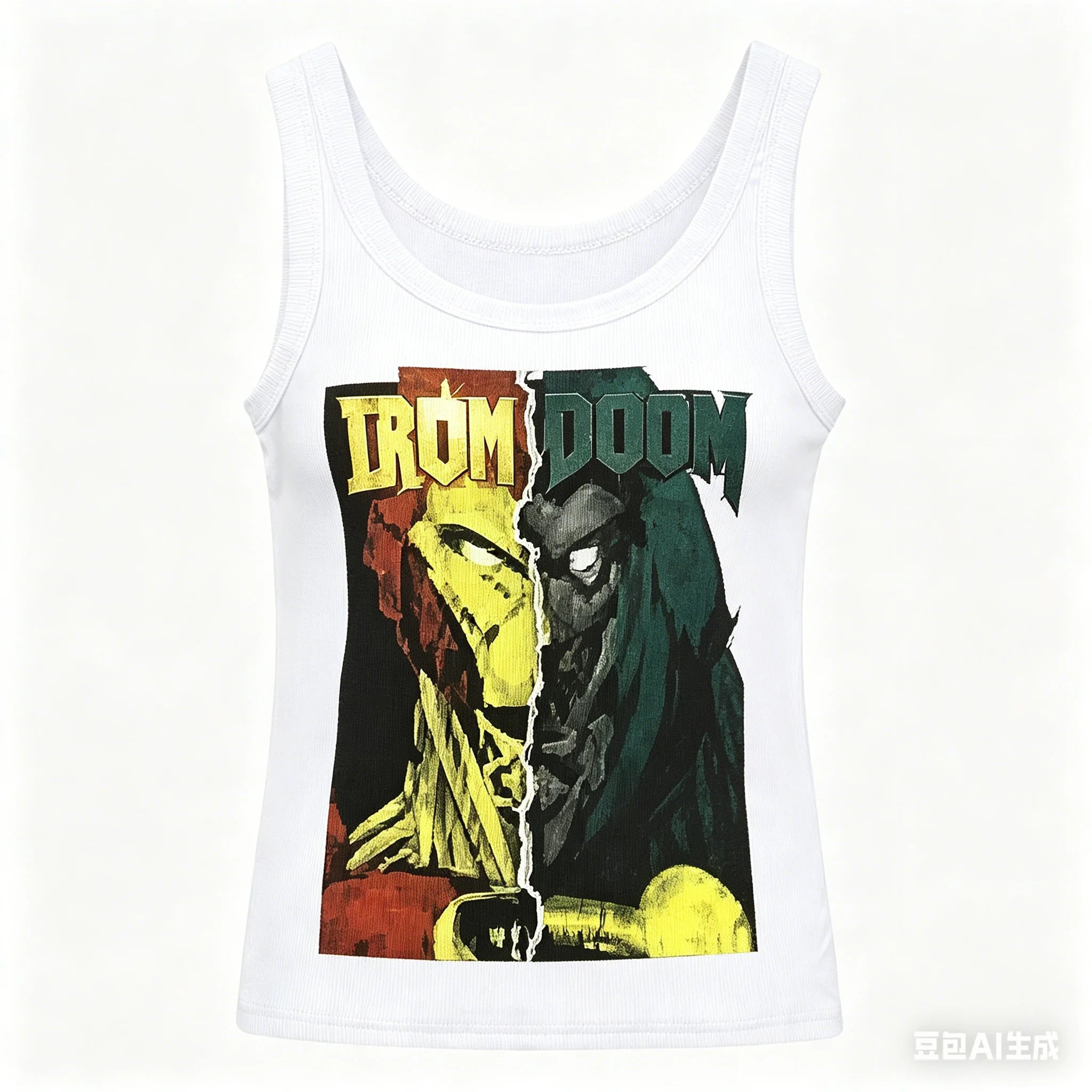 DOOM Ribbed Tank Streetwear Anime Lover New Model personality Clothes Year round clothing Classic hot product high quality soft