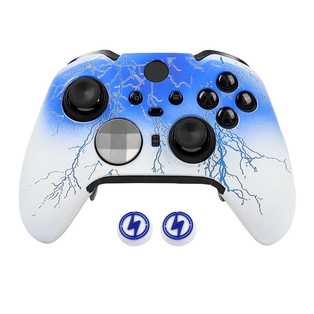 Laser Carving Soft Silicone Protective Case Cover For Xbox Elite Wireless Controller Series 2 Gamepad Skin Video Games Accessori