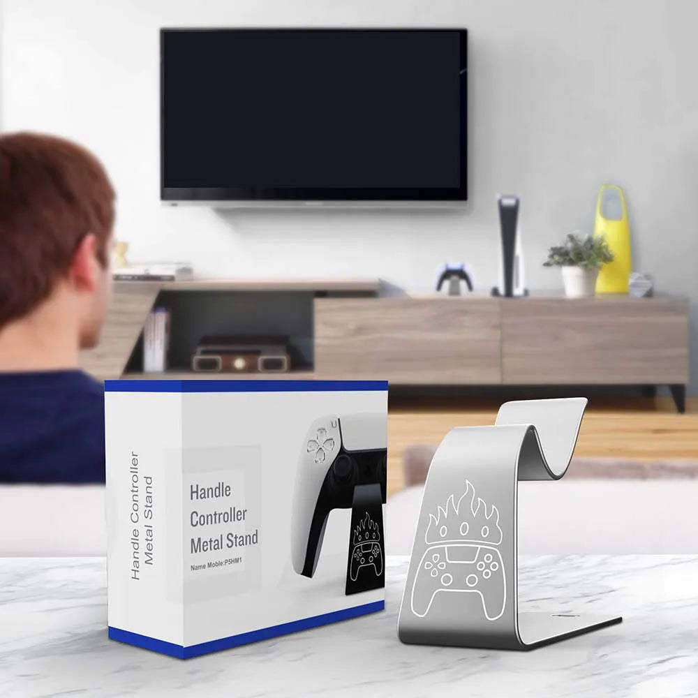 AMVR Game Controller Stand Desktop Holder Universal Gamepad Display Mount for Switch Pro PS5/4 Xbox Series X Joystick Show Rack