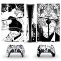 Anime Jujutsu Kaisen Gojo PS5 Slim Disc Skin Sticker Decal Cover for Console and Controllers PS5 Slim Disk Skin Sticker Vinyl