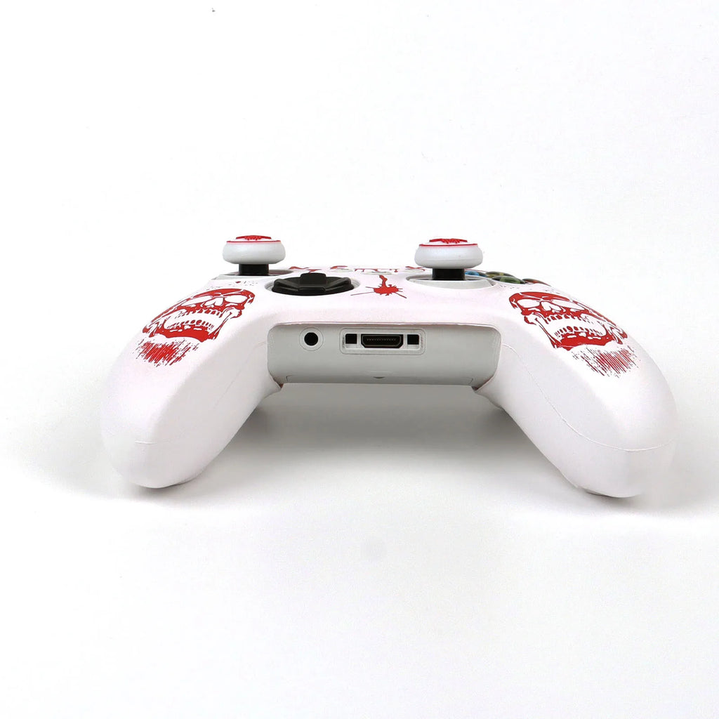 Laser Engraved Silicone Cover For Xbox Series X Gamepad Skin Perfect Fit for Xbox Series S Controller Case Joystick Accessories